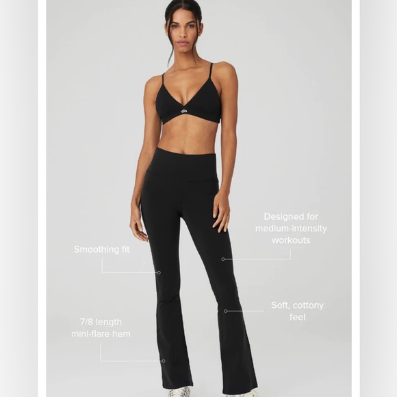 ALO Yoga Pants - Alo Yoga Airbrush High-Waist 7/8 Bootcut Legging